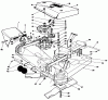 Toro 30111 - Mid-Size Proline Gear Traction Unit, 11 hp, 1984 (4000001-4999999) Ersatzteile 36" CUTTING DECK MODEL NO. 30136