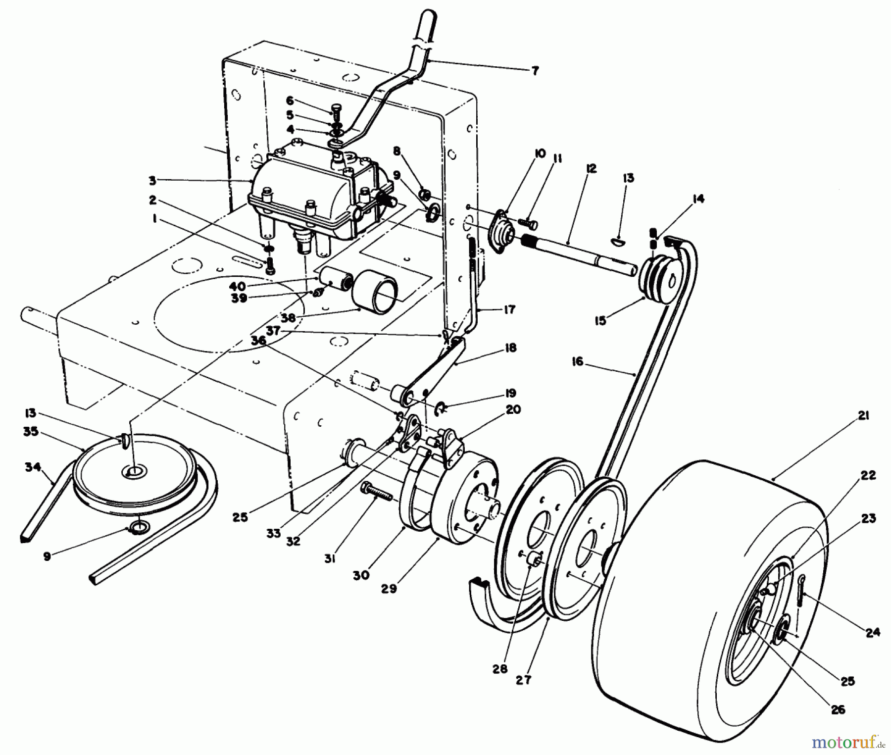 Toro Neu Mowers, Deck Assembly Only 30136 - Toro 36