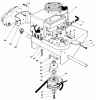 Toro 30111 - Mid-Size Proline Gear Traction Unit, 11 hp, 1984 (4000001-4999999) Ersatzteile ENGINE ASSEMBLY