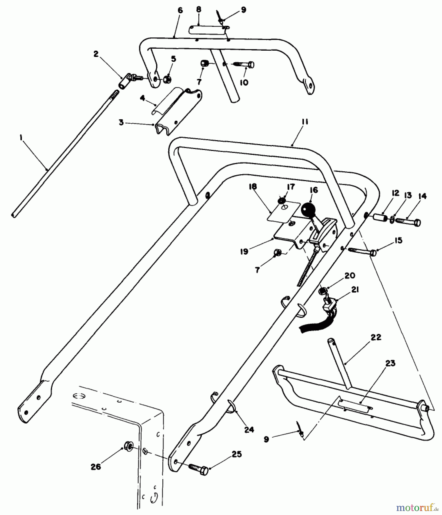 Toro Neu Mowers, Deck Assembly Only 30136 - Toro 36
