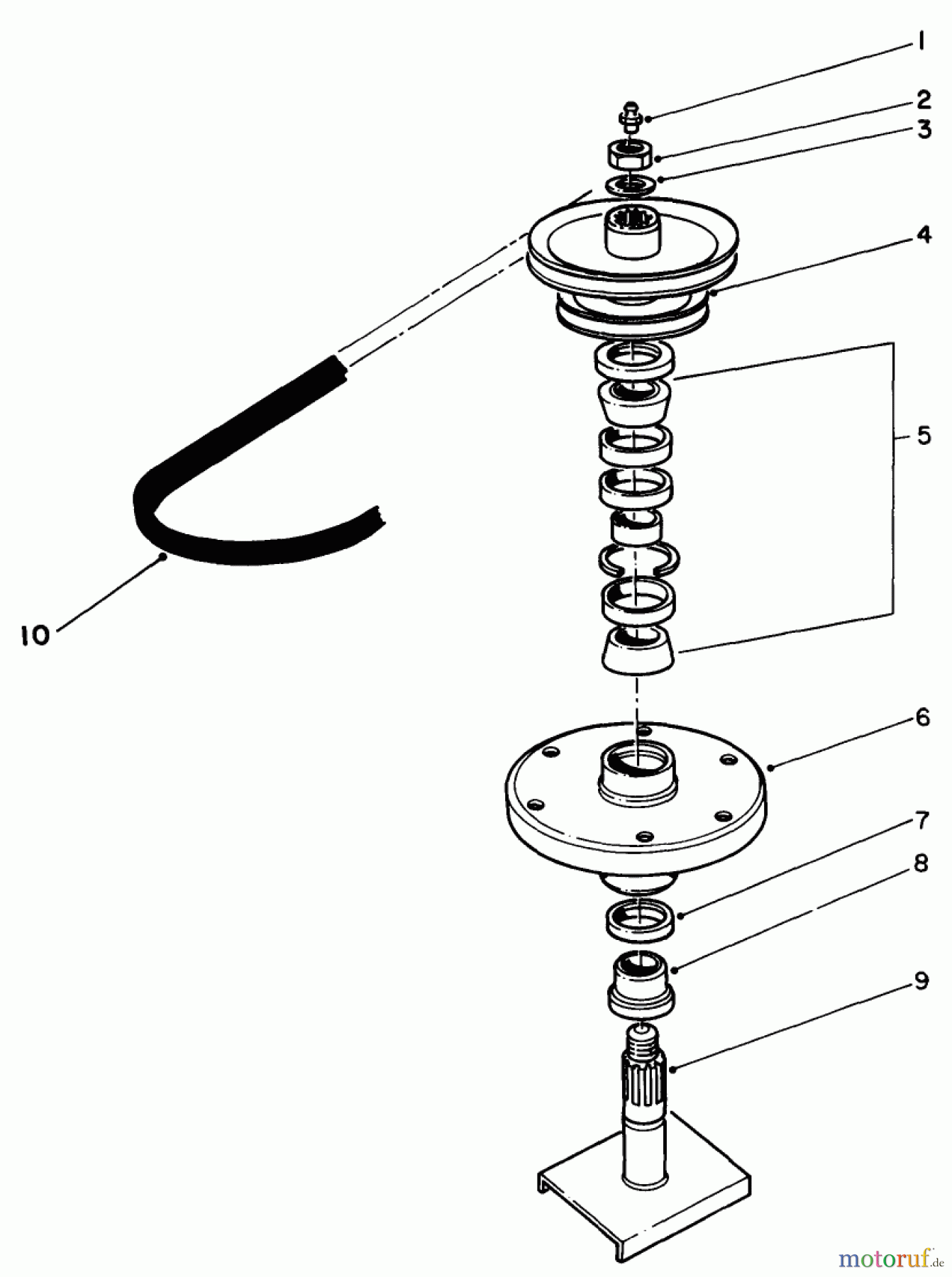  Toro Neu Mowers, Deck Assembly Only 30136 - Toro 36