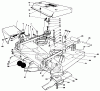Toro 30136 - 36" Side Discharge Mower, 1988 (8000001-8999999) Ersatzteile CUTTING UNIT ASSEMBLY