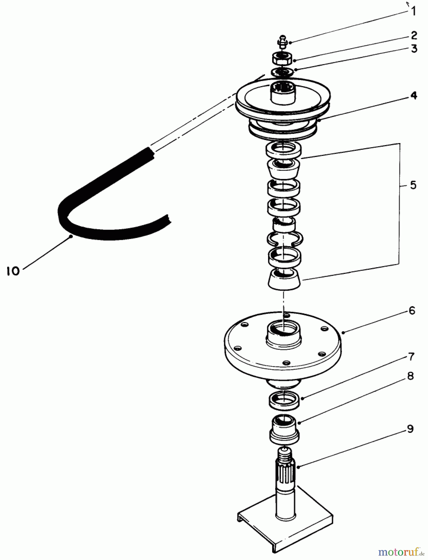 Toro Neu Mowers, Deck Assembly Only 30136 - Toro 36