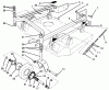Toro 30136 - 36" Side Discharge Mower, 1994 (4901037-4999999) Ersatzteile CARRIER FRAME ASSEMBLY