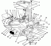 Toro 30136 - 36" Side Discharge Mower, 1994 (4901037-4999999) Ersatzteile CUTTING UNIT ASSEMBLY
