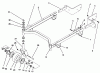 Toro 30137 - 37" Recycler Mower, 1992 (200001-299999) Ersatzteile CARRIER FRAME ASSEMBLY