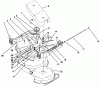 Toro 30137 - 37" Recycler Mower, 1992 (200001-299999) Ersatzteile COVER & PULLEY ASSEMBLY