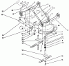 Toro 30137 - 37" Recycler Mower, 1992 (200001-299999) Ersatzteile DECK & SPINDLE ASSEMBLY