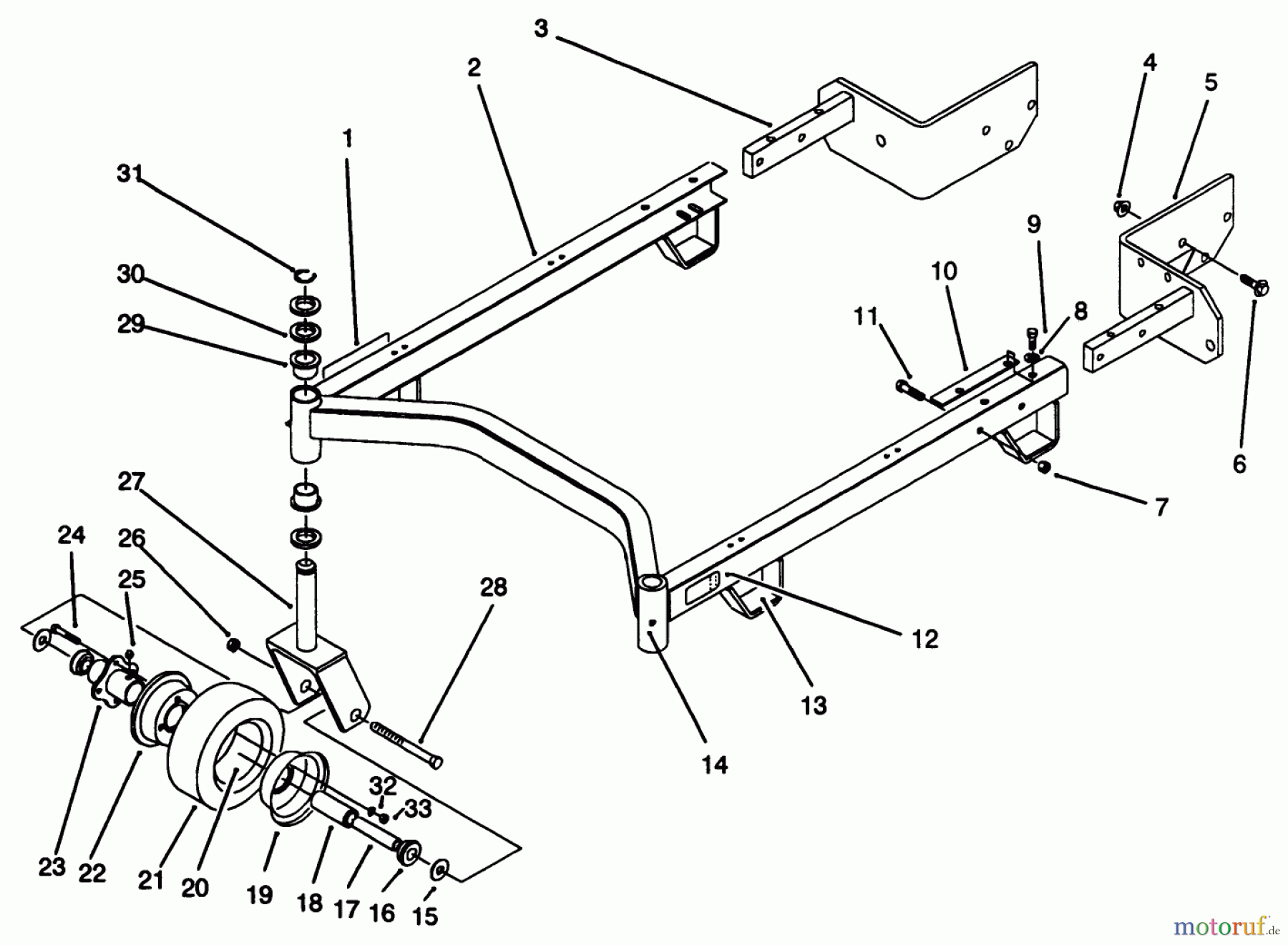  Toro Neu Mowers, Deck Assembly Only 30137 - Toro 37