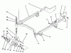 Toro 30137 - 37" Recycler Mower, 1994 (490286-491035) Ersatzteile CARRIER FRAME ASSEMBLY