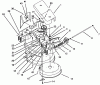 Toro 30137 - 37" Recycler Mower, 1994 (491036-499999) Ersatzteile COVER & PULLEY ASSEMBLY