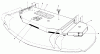 Toro 30144 - 44" Side Discharge Mower, 1986 (600001-699999) Ersatzteile CUTTING UNIT DECK COVER-S