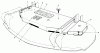 Toro 30144 - 44" Side Discharge Mower, 1987 (700001-799999) Ersatzteile CUTTING UNIT DECK COVERS