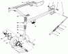 Toro 30144 - 44" Side Discharge Mower, 1988 (800001-801221) Ersatzteile CARRIER FRAME ASSEMBLY