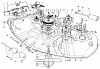 Toro 30144 - 44" Side Discharge Mower, 1988 (801222-899999) Ersatzteile CUTTING UNIT ASSEMBLY