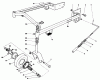 Toro 30144 - 44" Side Discharge Mower, 1989 (900001-999999) Ersatzteile CARRIER FRAME ASSEMBLY