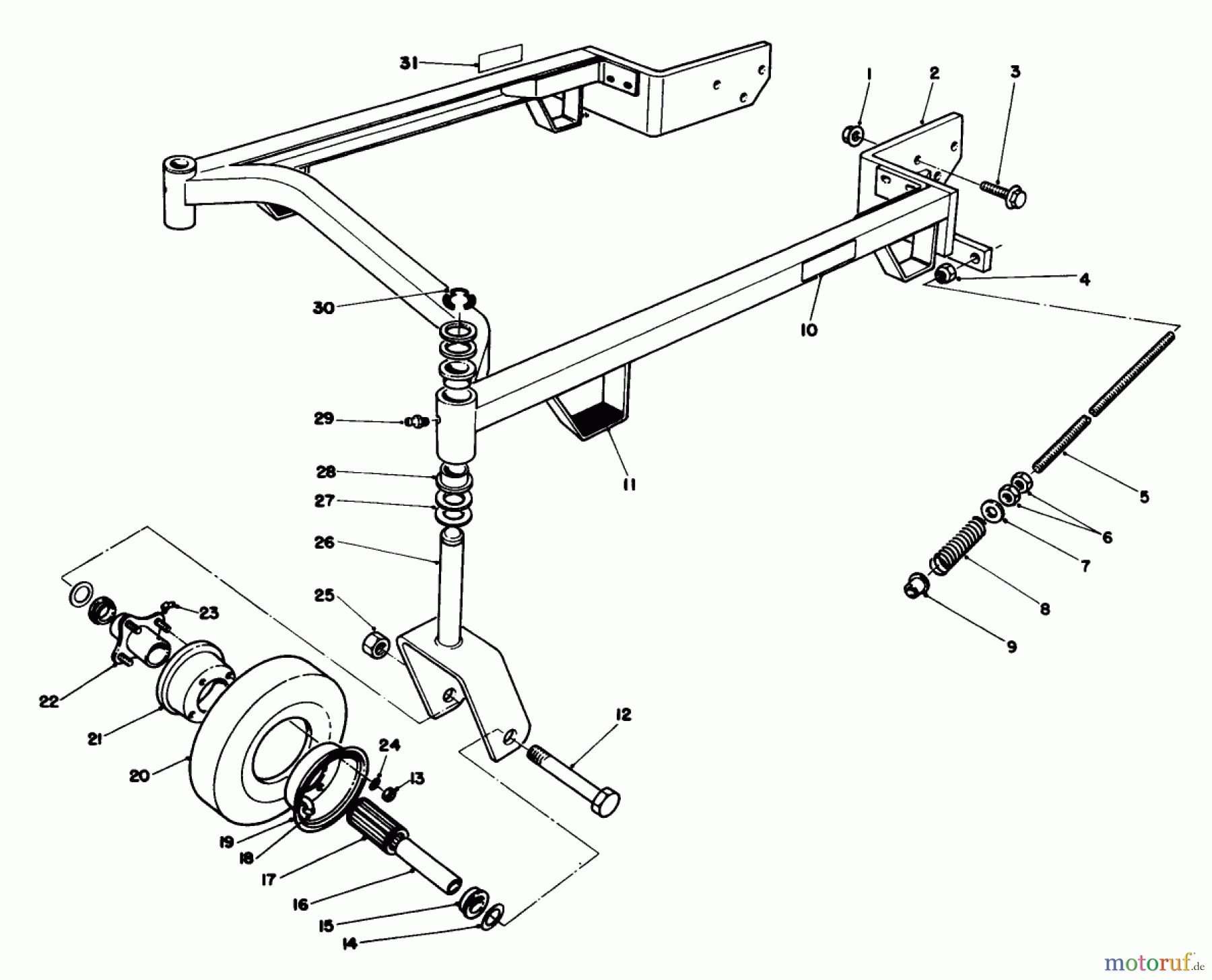  Toro Neu Mowers, Deck Assembly Only 30144 - Toro 44
