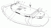 Toro 30144 - 44" Side Discharge Mower, 1992 (200001-299999) Ersatzteile CUTTING UNIT DECK COVERS