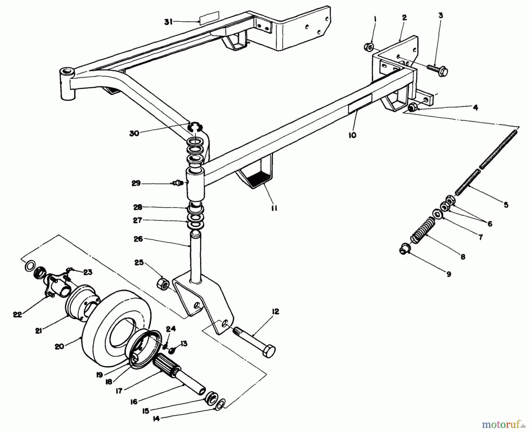 Toro Neu Mowers, Deck Assembly Only 30144 - Toro 44