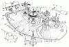 Toro 30144 - 44" Side Discharge Mower, 1993 (390001-399999) Ersatzteile CUTTING UNIT ASSEMBLY