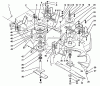 Toro 30148 - 48" Recycler Mower, 1991 (1000001-1999999) Ersatzteile DECK & SPINDLE ASSEMBLY