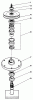 Toro 30152 - 52" Side Discharge Mower, 1990 (000001-099999) Ersatzteile DRIVE SPINDLE NO. 27-0870