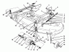 Toro 30152 - 52" Side Discharge Mower, 1991 (100001-199999) Ersatzteile CARRIER FRAME ASSEMBLY