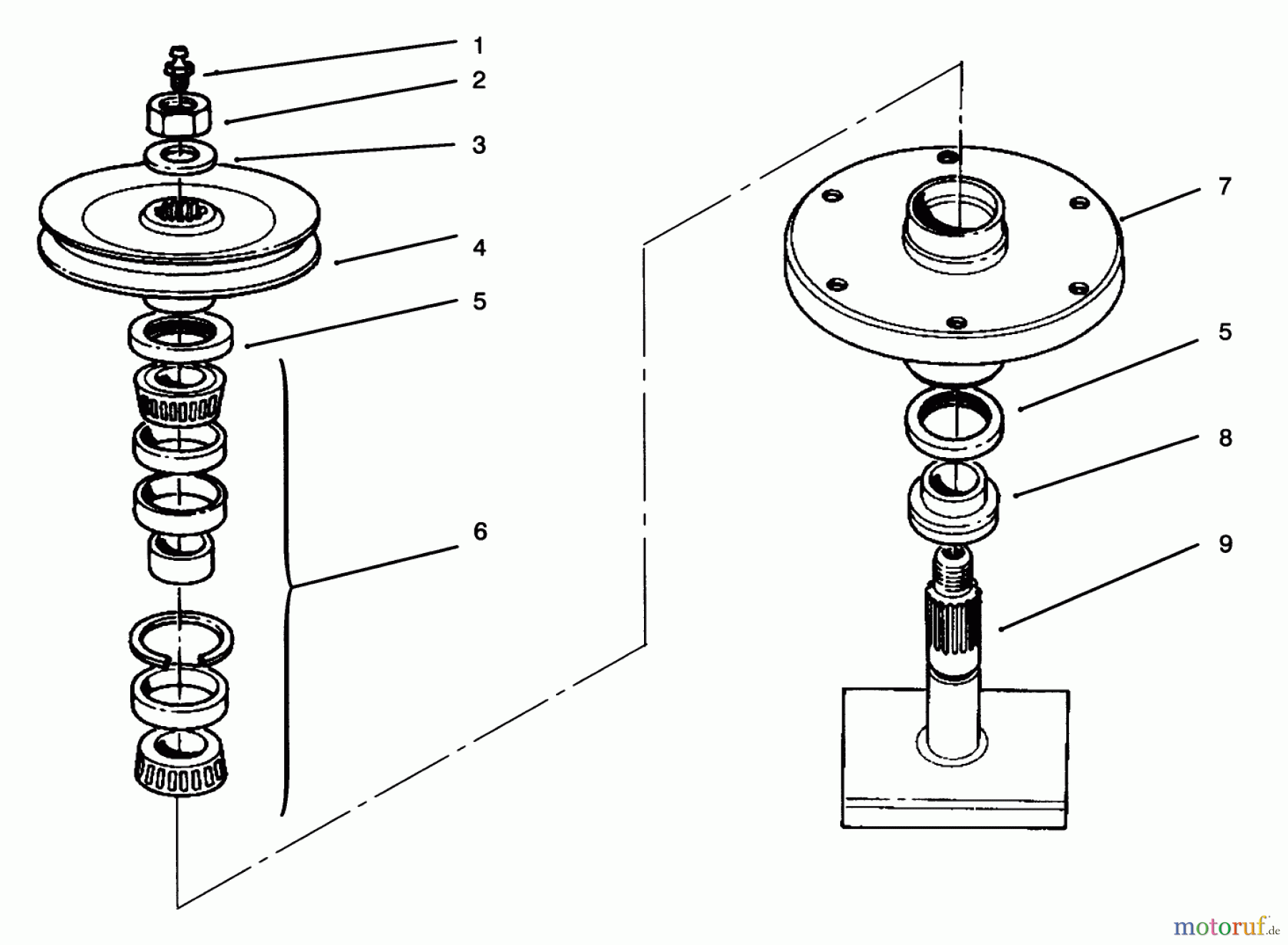  Toro Neu Mowers, Deck Assembly Only 30152 - Toro 52
