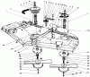 Toro 30162 - 62" Side Discharge Mower, 1990 (00000001-09999999) Ersatzteile 62" SIDE DISCHARGE DECK #3