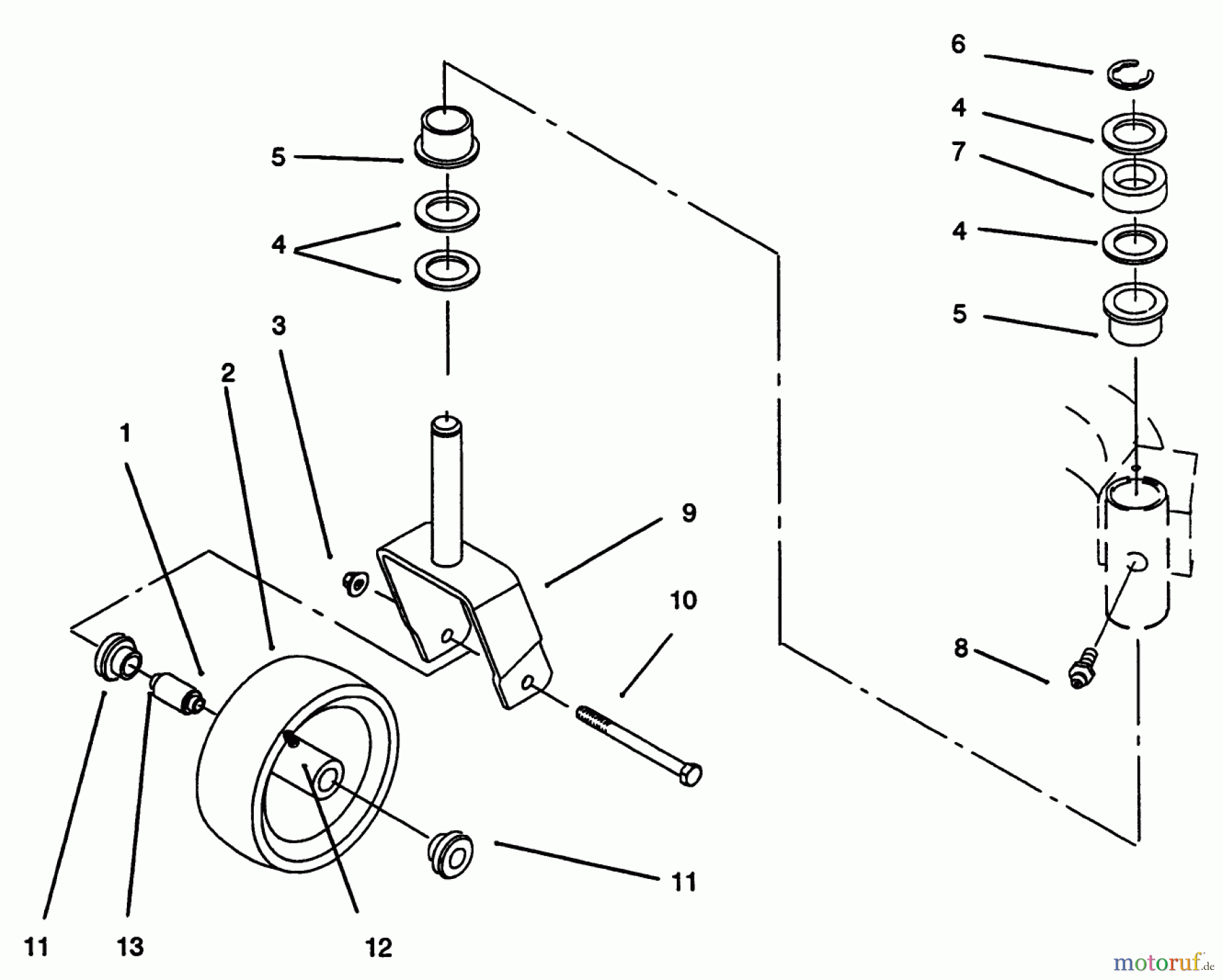  Toro Neu Mowers, Deck Assembly Only 30162 - Toro 62