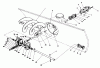 Toro 30544 (117/120) - 44" Side Discharge Mower, Groundsmaster 117/120, 1989 (900001-999999) Ersatzteile 44" SNOW THROWER MODEL NO. 30761 (OPTIONAL) #1