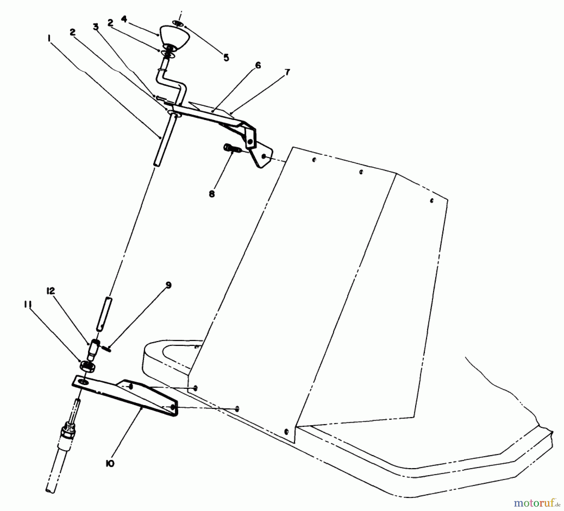 Toro Neu Mowers, Deck Assembly Only 30544 (117/120) - Toro 44