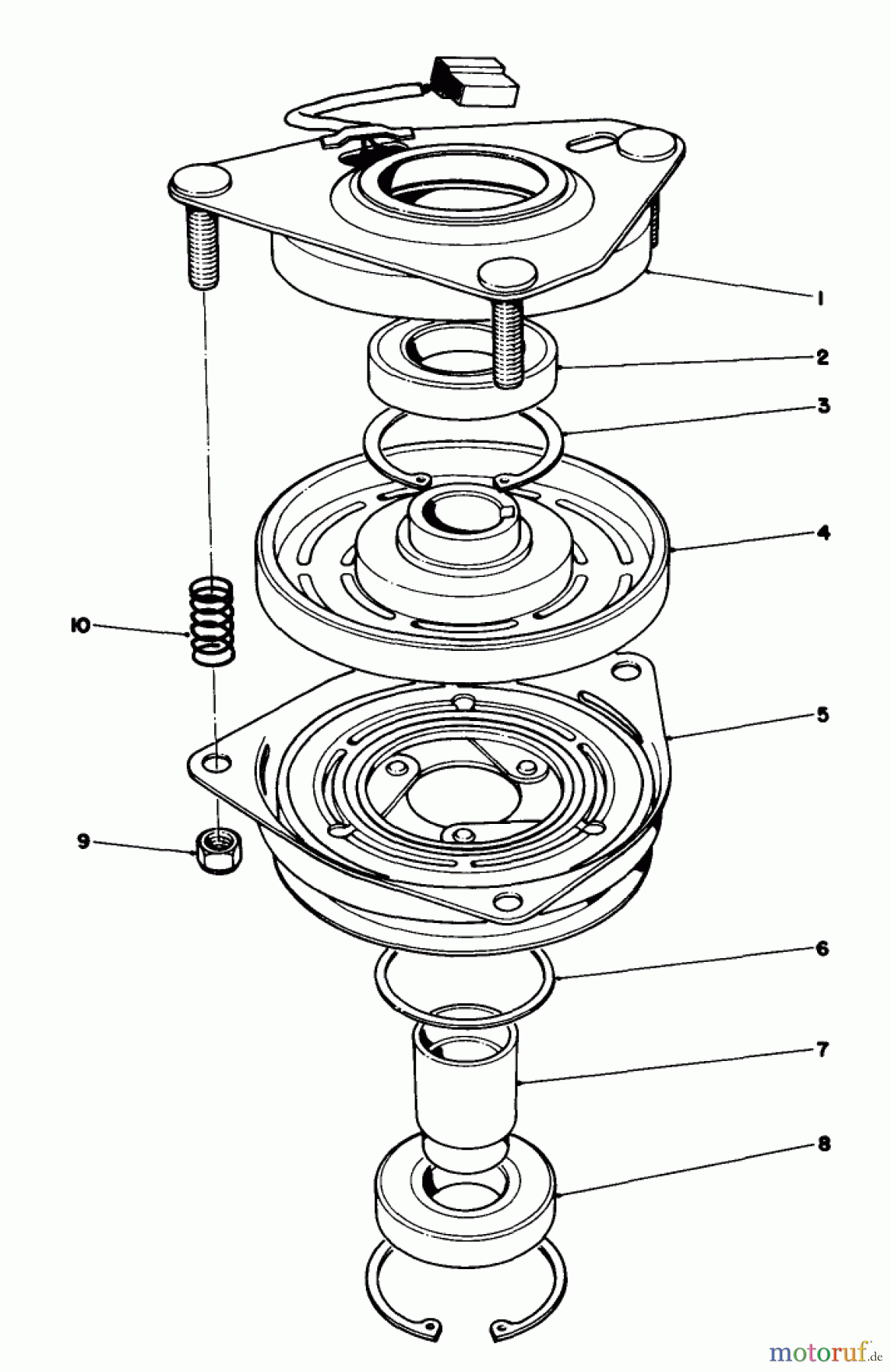 Toro Neu Mowers, Deck Assembly Only 30544 (117/120) - Toro 44