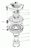 Toro 30544 (117/120) - 44" Side Discharge Mower, Groundsmaster 117/120, 1989 (900001-999999) Ersatzteile CLUTCH ASSEMBLY NO. 54-0220