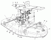 Toro 30544 (117/120) - 44" Side Discharge Mower, Groundsmaster 117/120, 1989 (900001-999999) Ersatzteile CUTTING UNIT MODEL NO. 30753 #2