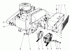 Toro 30544 (117/120) - 44" Side Discharge Mower, Groundsmaster 117/120, 1989 (900001-999999) Ersatzteile ENGINE ASSEMBLY