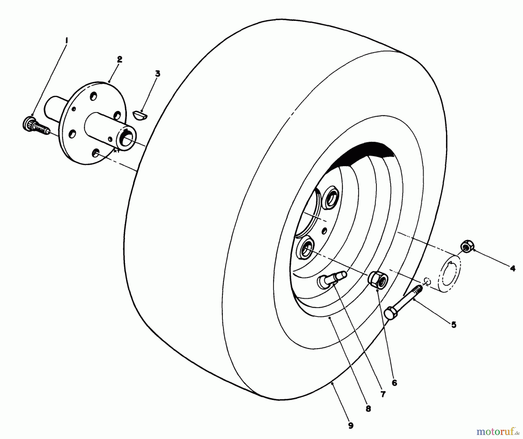  Toro Neu Mowers, Deck Assembly Only 30544 (117/120) - Toro 44