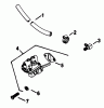 Toro 30544 (117/120) - 44" Side Discharge Mower, Groundsmaster 117/120, 1989 (900001-999999) Ersatzteile FUEL PUMP-GROUP 14 ENGINE KOHLER MODEL NO. ICT17QS TYPE NO. 24324