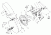Toro 30544 (117/120) - 44" Side Discharge Mower, Groundsmaster 117/120, 1989 (900001-999999) Ersatzteile GRASS COLLECTION SYSTEM MODEL NO. 30576 (OPTIONAL) #1