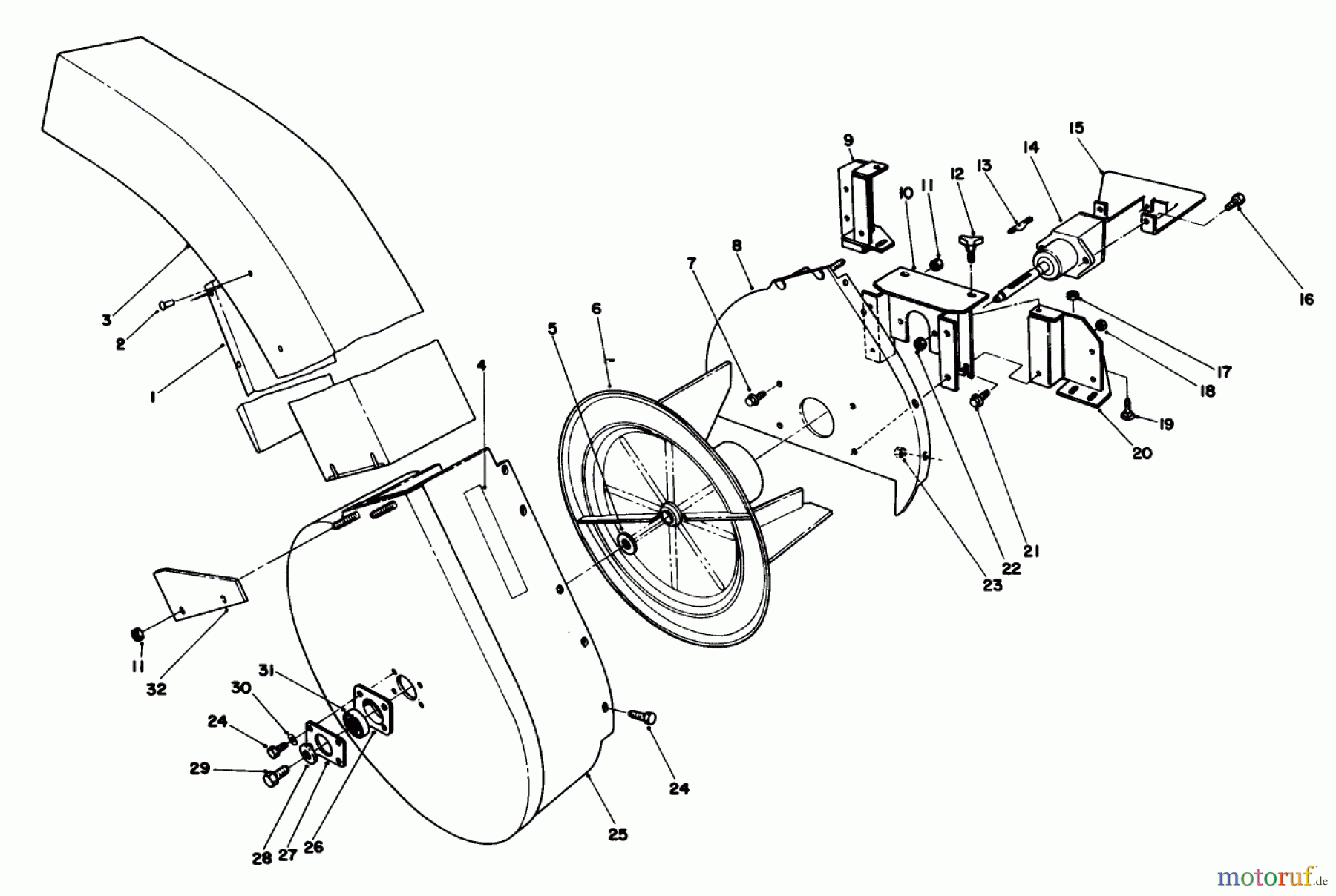  Toro Neu Mowers, Deck Assembly Only 30544 (117/120) - Toro 44