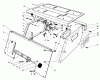 Toro 30544 (117/120) - 44" Side Discharge Mower, Groundsmaster 117/120, 1989 (900001-999999) Ersatzteile SEAT SUPPORT ASSEMBLY