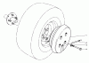 Toro 30544 (117/120) - 44" Side Discharge Mower, Groundsmaster 117/120, 1989 (900001-999999) Ersatzteile WHEEL WEIGHT KIT MODEL NO. 56-6620 (OPTIONAL) (FOR 44" SNOW THROWER MODEL NO. 30761)