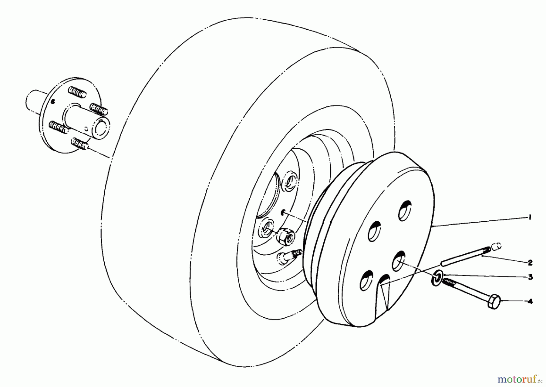 Toro Neu Mowers, Deck Assembly Only 30544 (117/120) - Toro 44