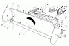 Toro 30544 (117/120) - 44" Side Discharge Mower, Groundsmaster 117/120, 1990 (000001-099999) Ersatzteile 44" SNOW THROWER MODEL NO. 30761 (OPTIONAL) #1