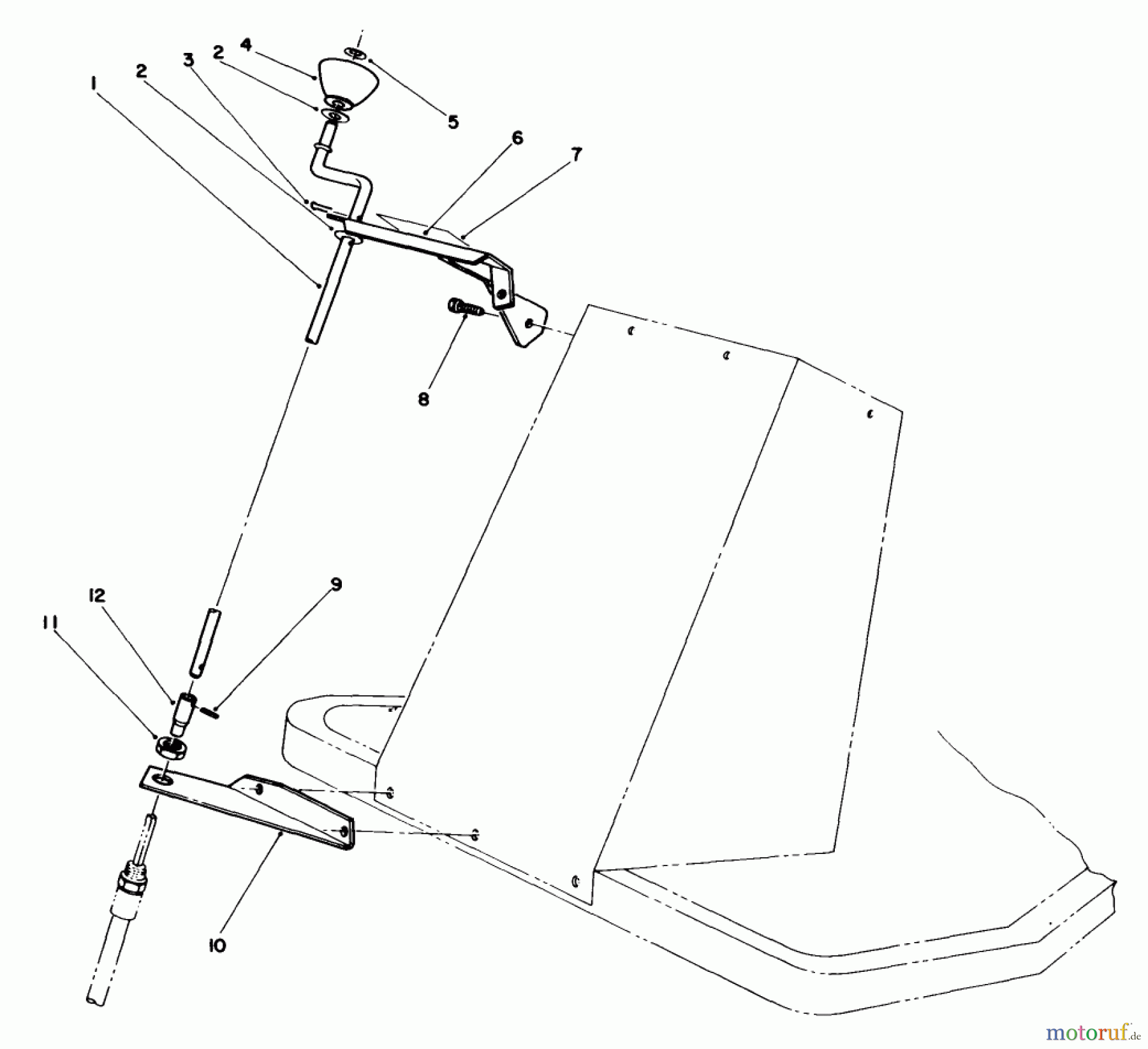 Toro Neu Mowers, Deck Assembly Only 30544 (117/120) - Toro 44