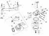Toro 30544 (117/120) - 44" Side Discharge Mower, Groundsmaster 117/120, 1990 (000001-099999) Ersatzteile CARBURETOR ENGINE KOHLER MODEL NO. M18QS-24615