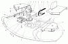 Toro 30544 (117/120) - 44" Side Discharge Mower, Groundsmaster 117/120, 1990 (000001-099999) Ersatzteile CUTTING UNIT MODEL NO. 30544 #2