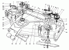 Toro 30544 (117/120) - 44" Side Discharge Mower, Groundsmaster 117/120, 1990 (000001-099999) Ersatzteile CUTTING UNIT MODEL NO. 30747 #1
