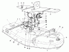 Toro 30544 (117/120) - 44" Side Discharge Mower, Groundsmaster 117/120, 1990 (000001-099999) Ersatzteile CUTTING UNIT MODEL NO. 30753 #2