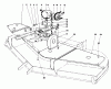Toro 30544 (117/120) - 44" Side Discharge Mower, Groundsmaster 117/120, 1990 (000001-099999) Ersatzteile CUTTING UNIT MODEL NO. 30768 #2